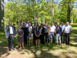 ADBW-Mitglieder aus acht Bundesländern trafen sich auf Einladung der bbw Gruppe in der Schorfheide.