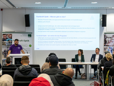 Informationen aus erster Hand zur neuen beruflichen Perspektive