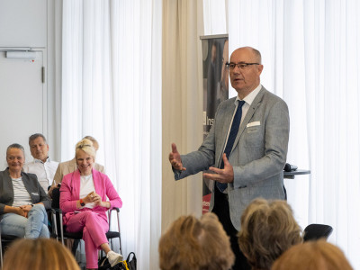 Coaching-Experte Dr. Thomas Koditek inspirierte die über 100 Teilnehmenden.